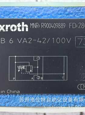 R900409889ZDB6VA2-4X/100VlRexroth/液压阀/全新原装