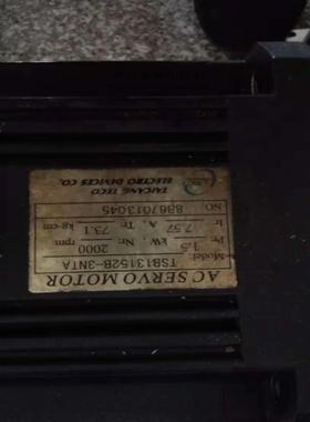 旧*东元TSTA30C驱动器加伺服电机TSB13152B-3NTA 一套