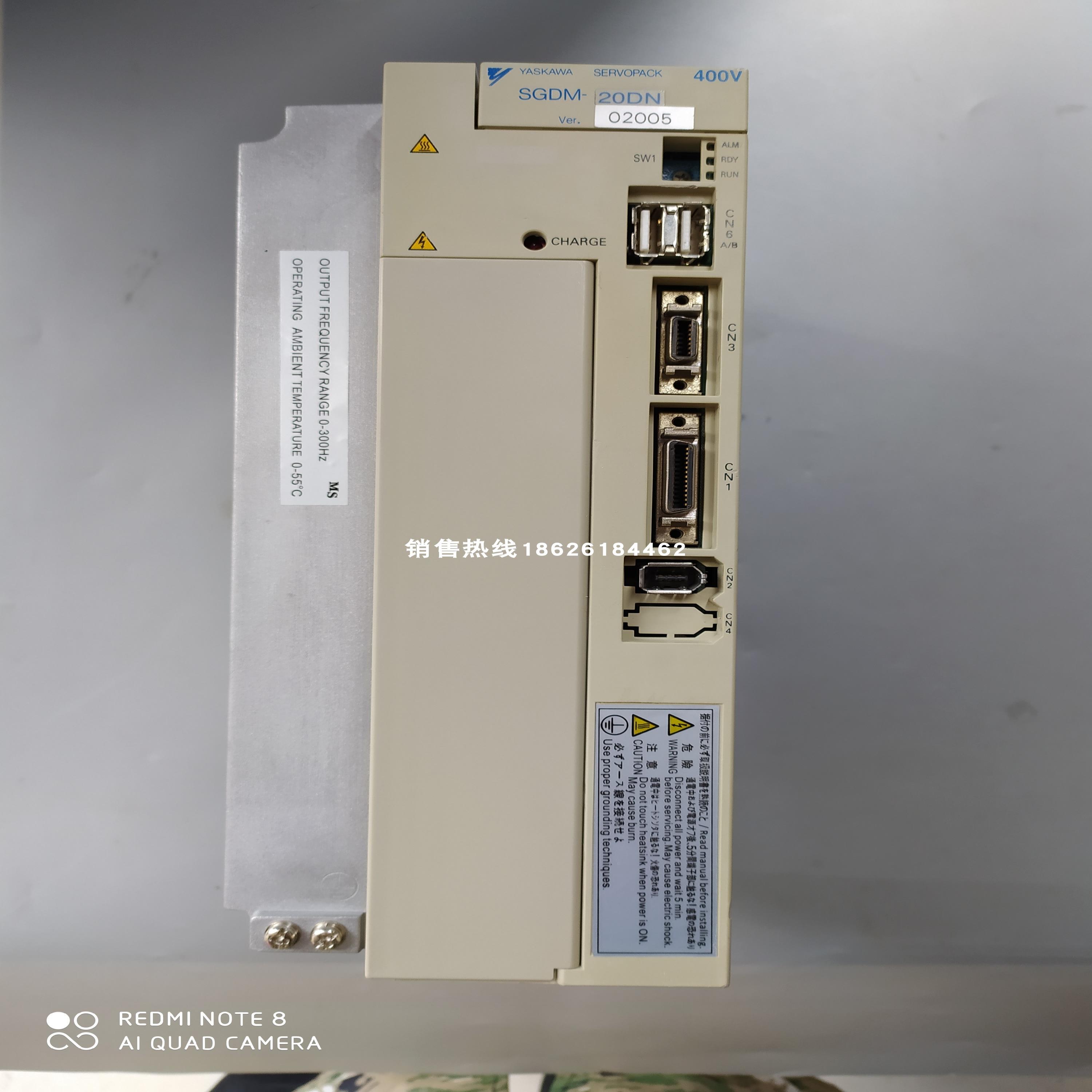 议价进口驱动器SGDM-20DN质保1年实物拍照包邮适用