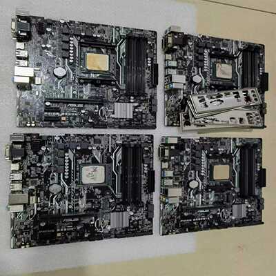 出4片拆机华硕B350M-A主板--议价商品