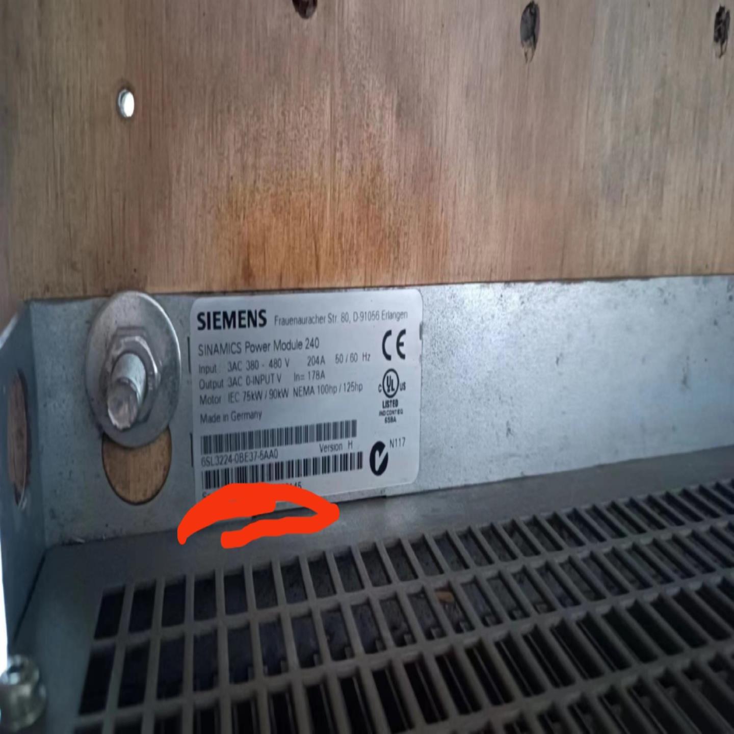 议价6SL3224-0BE37-5AA0