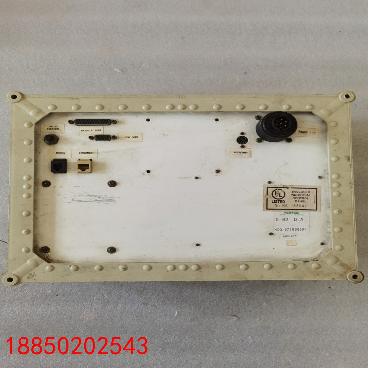 【请询价】ENCLOSED INDUSTRIAL CONTROL PA