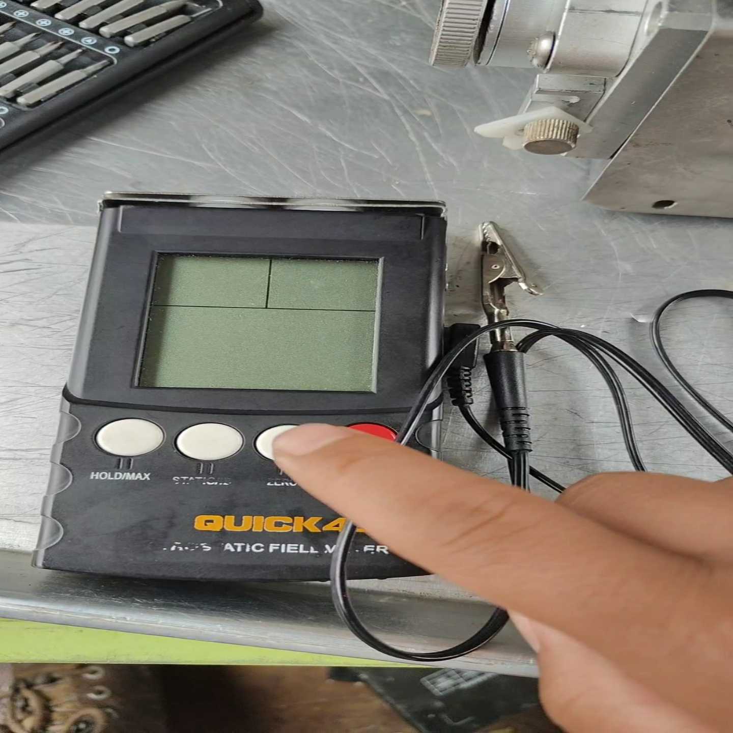 快克431静电测试仪QUICK离子平衡度检测仪实物拍摄具体看--议价商