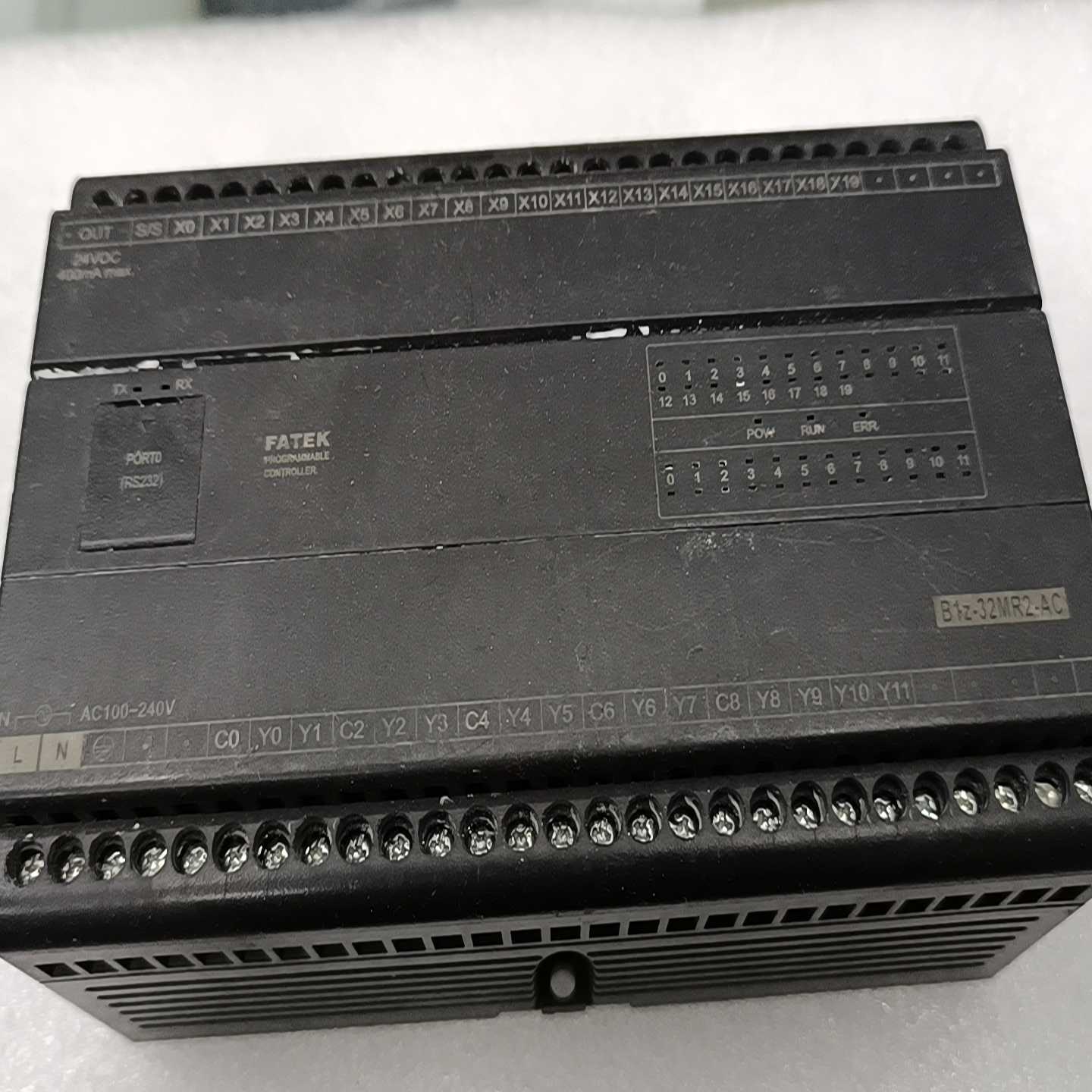 【议价】永宏PLCB1Z-32MR2-AC通电正常，别的适用