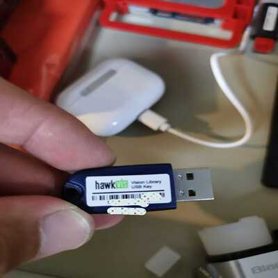 询价hawkvis加密狗霍克视觉hawk软件加密狗，单加密狗