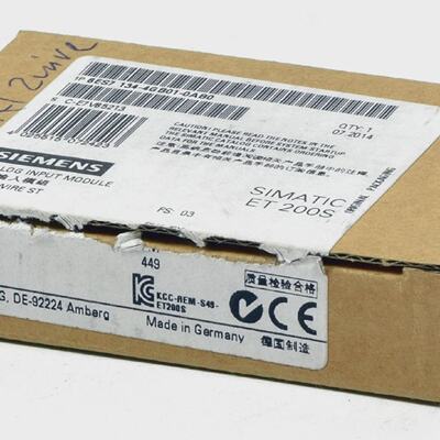 Siemens Simatic ET200S Analog IN6ES7 1344GB010AB06ES71344GB0