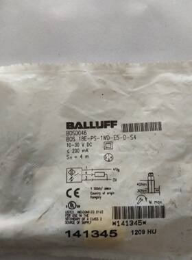 配件巴鲁夫BOS0046BOS18EPS1WDE5DS4议价