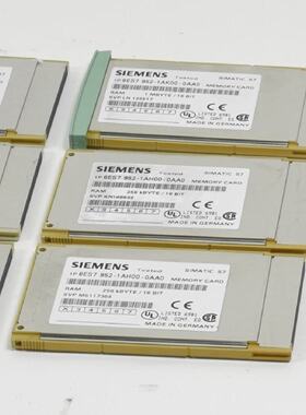 8xSiemens Simatic S7 Memory Card6ES7 9521AK000AA06ES7 9521AH