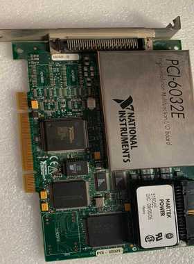 NiPCI-6032E。拆机卡。成色看图。完好使--议价商品
