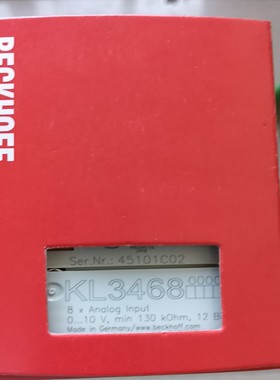 倍福模块KL3468欢迎订货询价