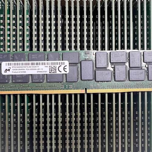 镁光128G2S2RX4PC43200AALB2DDR43200服务器内存条LRDIMM原厂