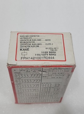 ABB K44E STEUERRELAIS FPH1421001R0444 SPULENSPANNUNG 110127V
