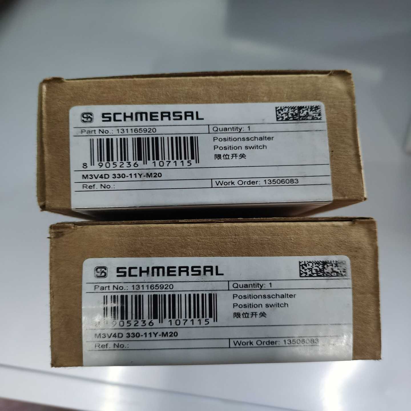 询价Schmersal施迈赛限位开关，型号M3V4D330-1