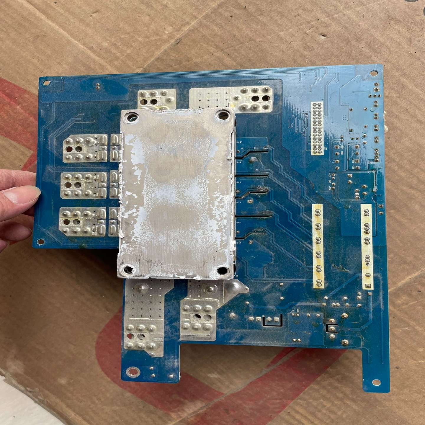 询价伟创电梯变频器拆下BM300-037DRI-VB，驱动板加模