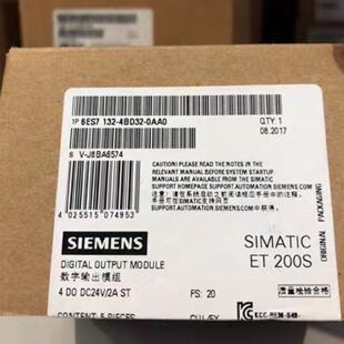 132 全新正品 0AA0现货销售 6ES7 0AA0 未拆封6ES7132 4BD32