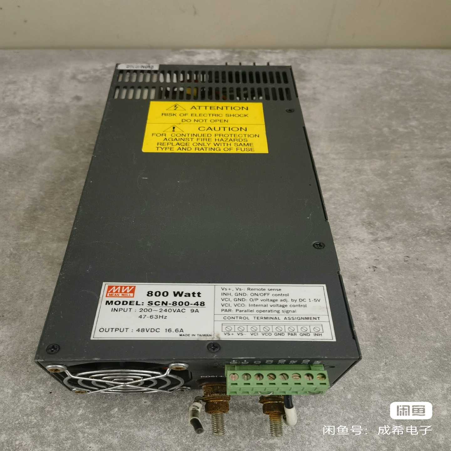 电源SCN-800-24Z电源，800W，实物图拍摄，成询价
