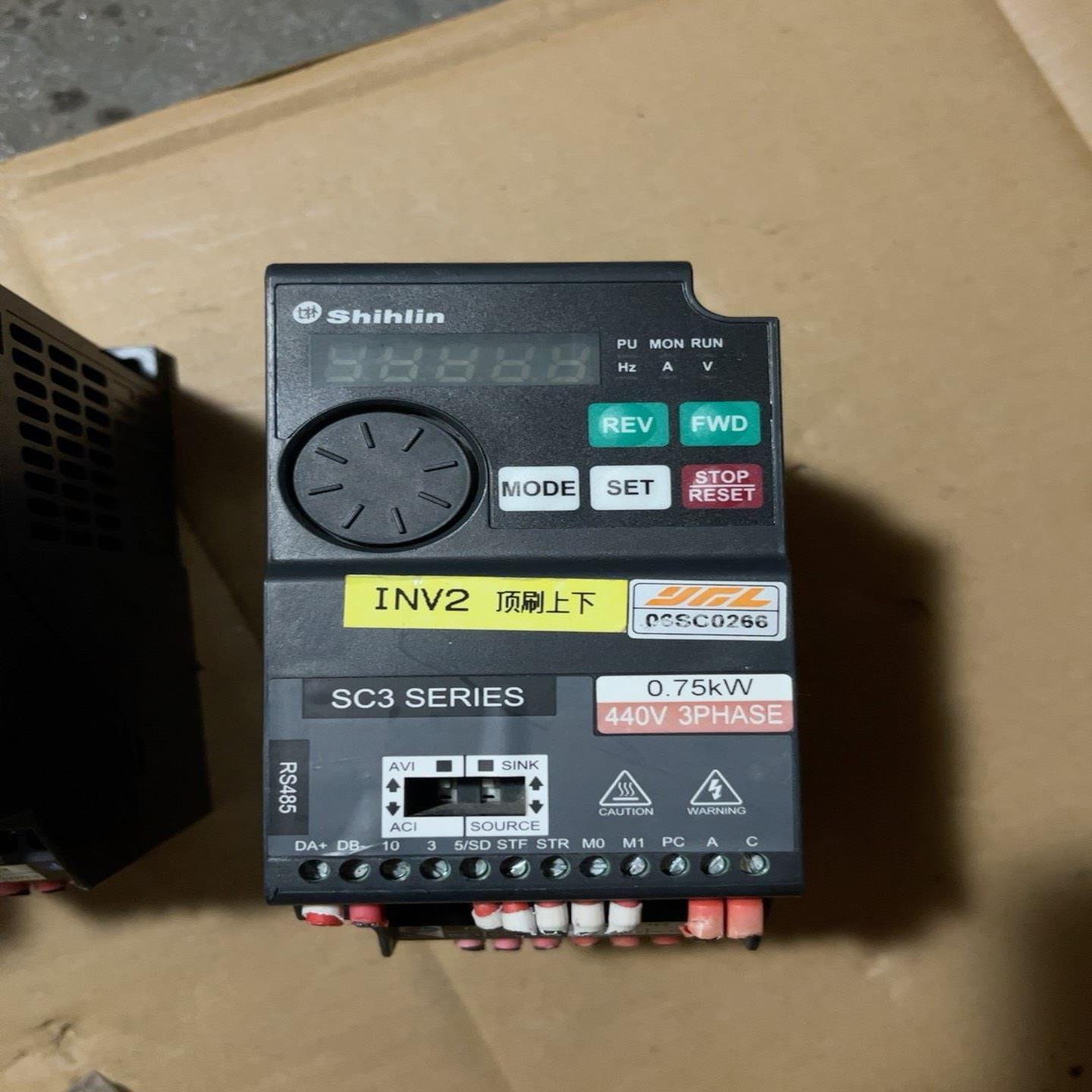 士林变频器SC3-043-075K380V三相拆机件议价商品