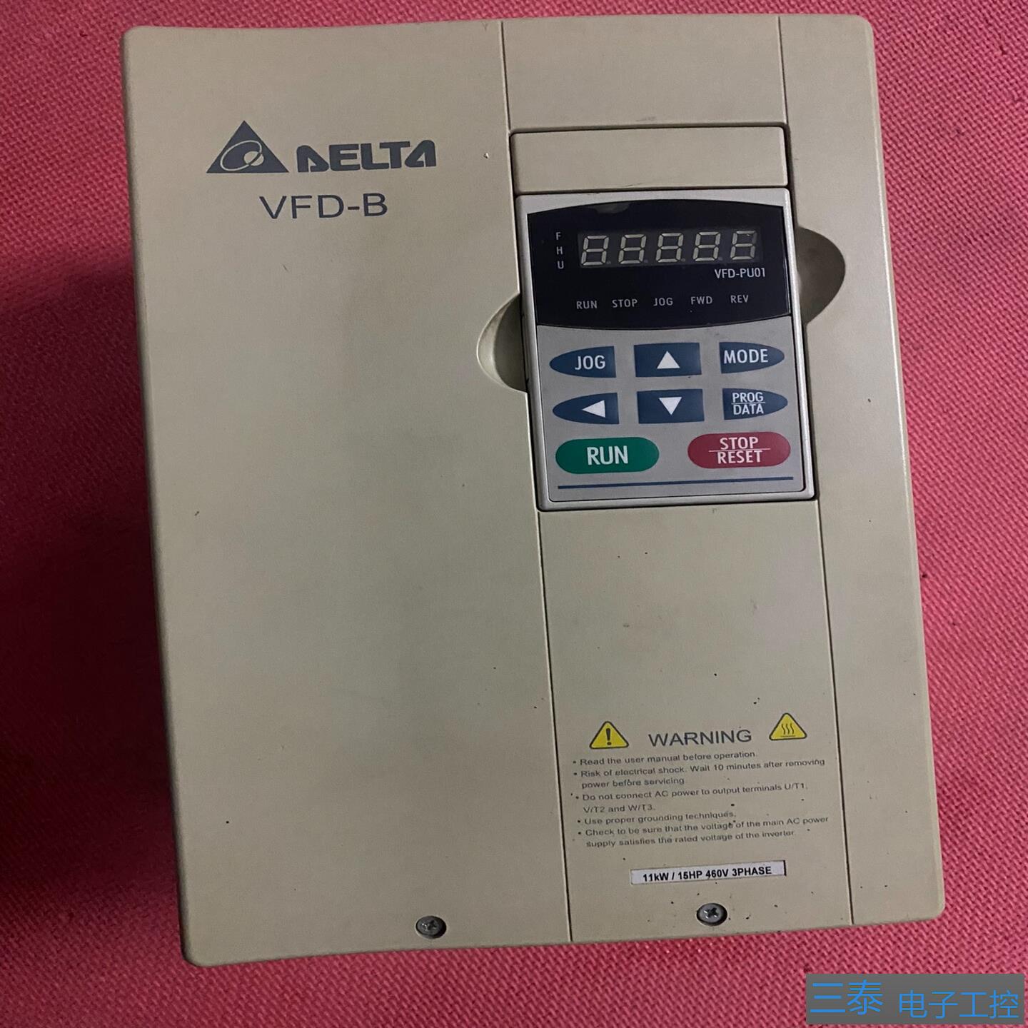 台达11Kw变频器 VFD110B43A 一个11KW3，议价