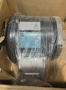 WEG-0.7518ES3E56C-S通用电机。NOSSurplus银色