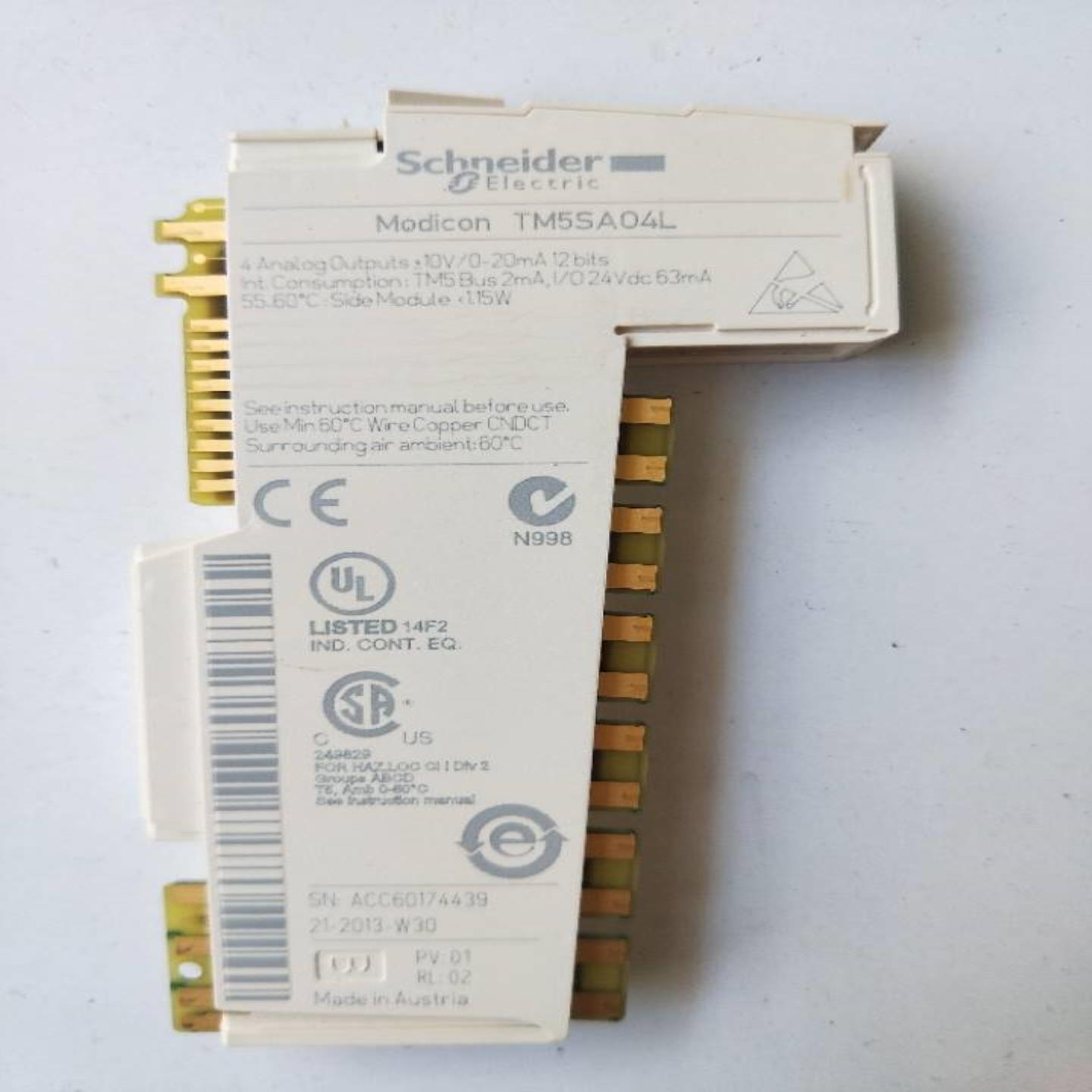 配件全新正品 施耐德 TM5SA04L 实物拍摄 现货 SA04L议价