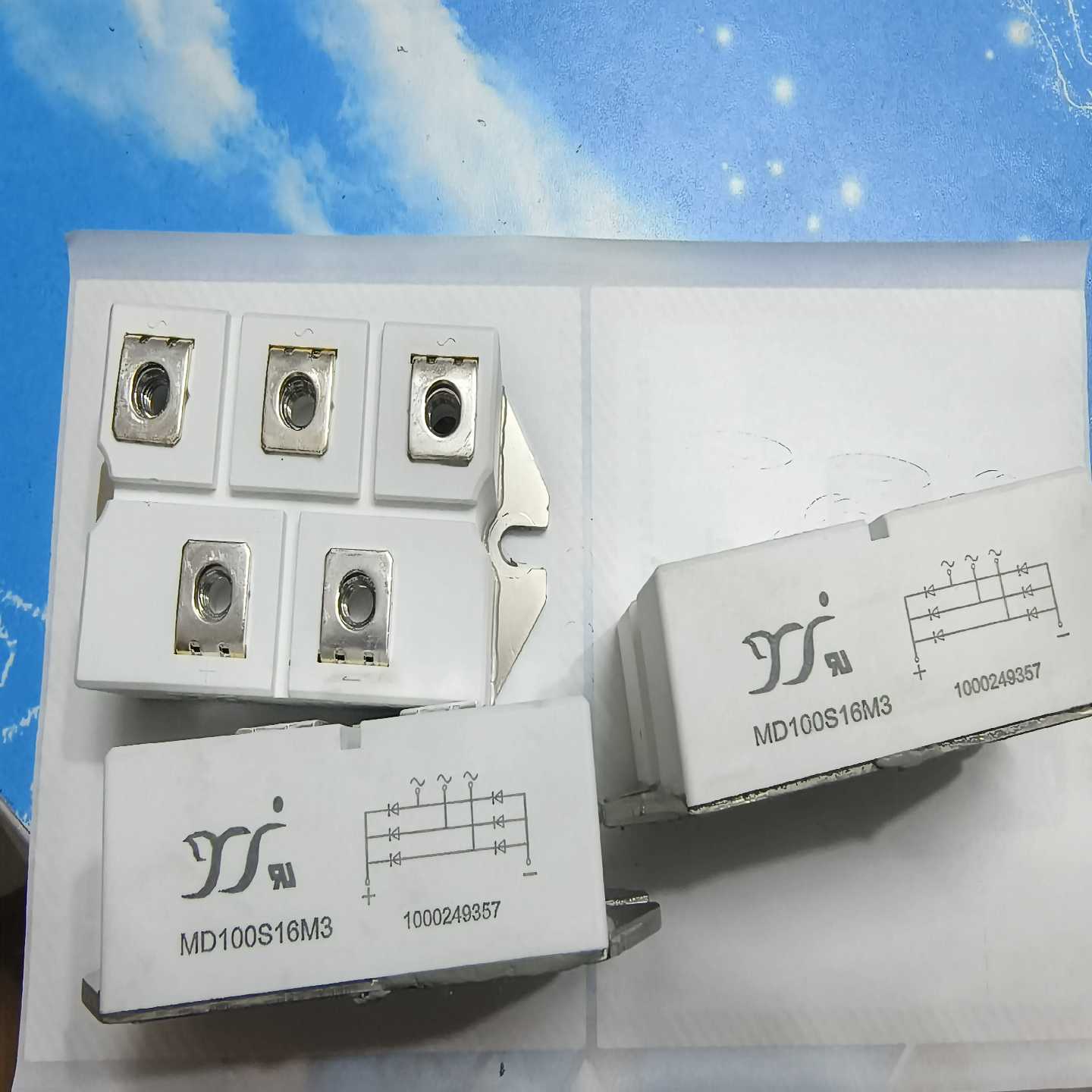 询价MD100S16M3整流模块,100A整流桥模块整流二极体