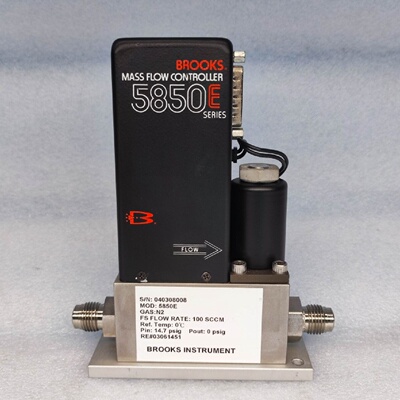 议价BROOKS布鲁可斯 质量流量计 5850E N2 100SCCM 正品美国原装