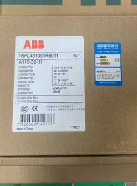 询价ABB交流接触器A110-30-111SFL431001R