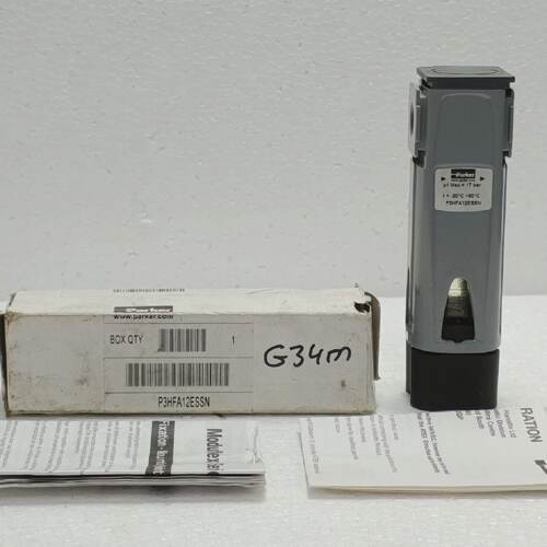 NEW PARKER P3HFA12ESSN Pneumatic Filter G14 5m Moduflex Air
