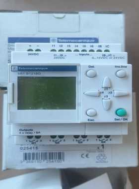 施耐德SR1B121BD逻辑控制器DC24V8(4路AI）