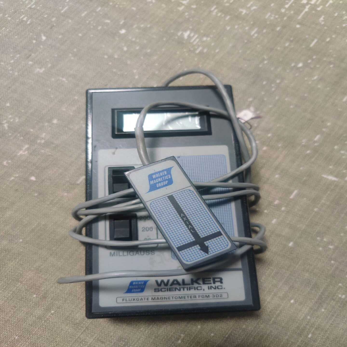 好斯计WALKERFGM-3D2型单维磁通门磁强计询价