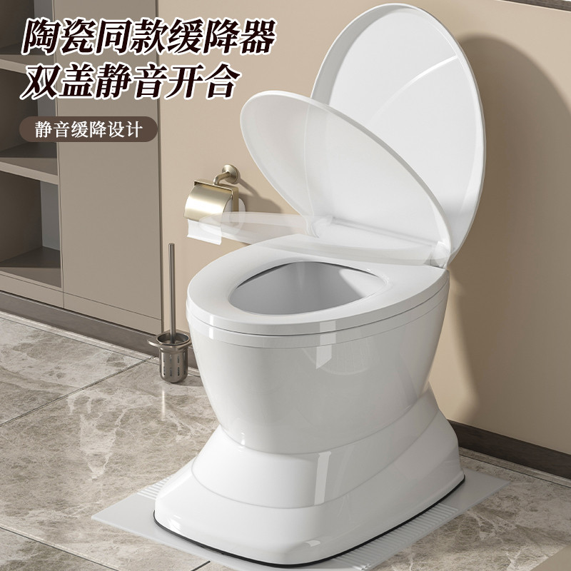可移动老人孕妇座便器加高仿真马桶便捷式成人病人家用舒适坐