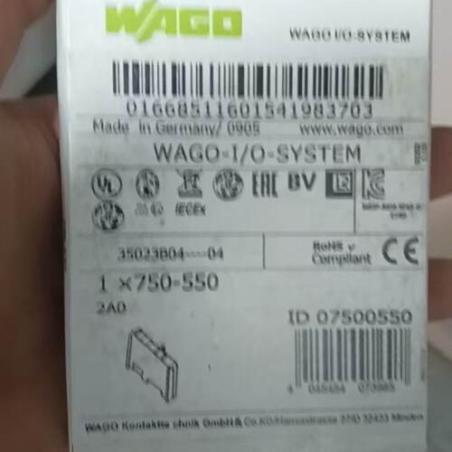 德国WAGO万可模块750550德国原厂生-询
