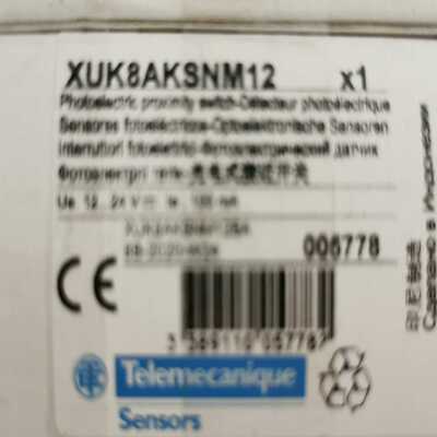 施耐德关电开关XUK8AKSNM12【白零商行】