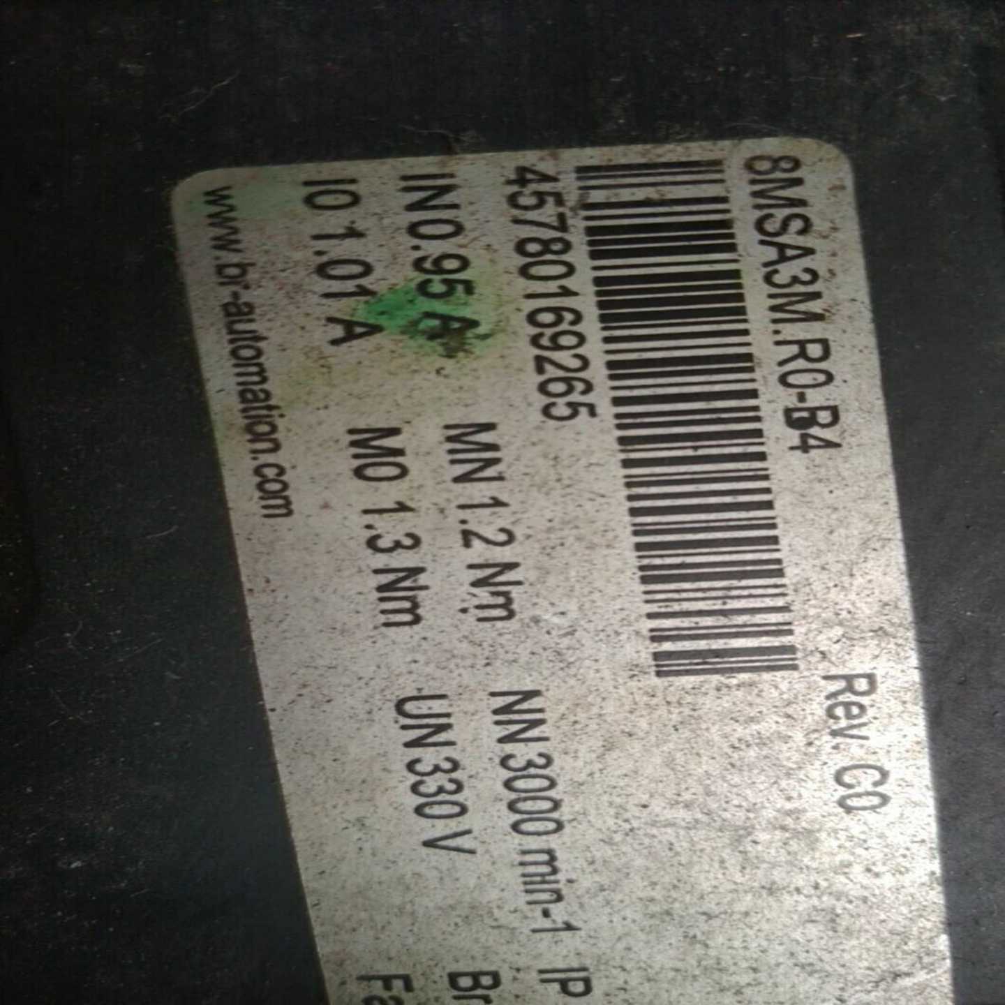 【议价】贝茄莱伺服电机8MSA3M.R0.B4适用