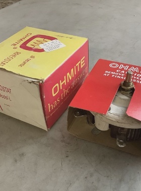 OHMITE 0531 RHEOSTAT MODEL L 15 OHM 373