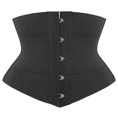 5扣加强3层弹力橡筋无痕束腰带收腹束腹沙漏型宽钢骨塑腰女塑身