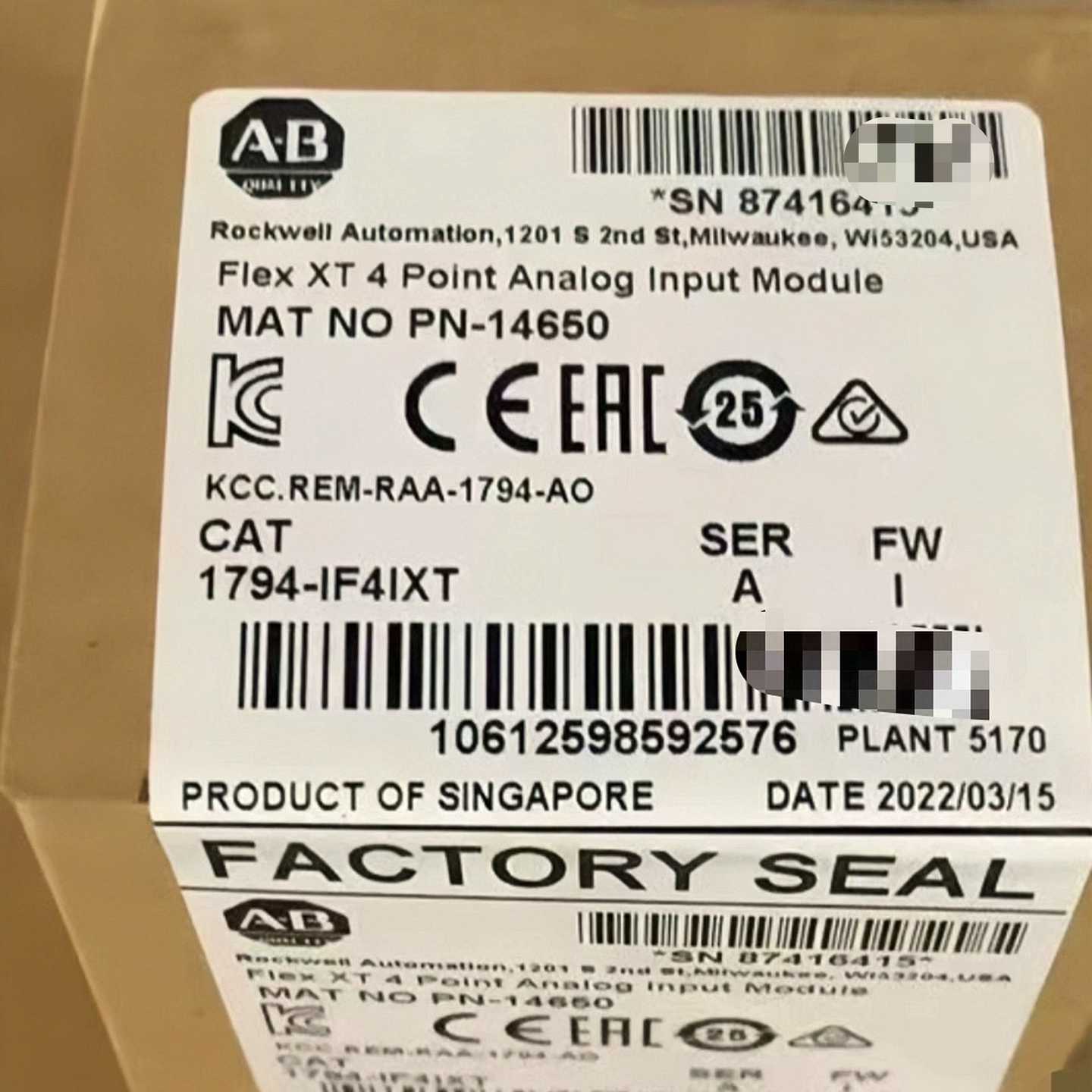 1794-OE4XTAllen-Bradley罗克韦尔询价