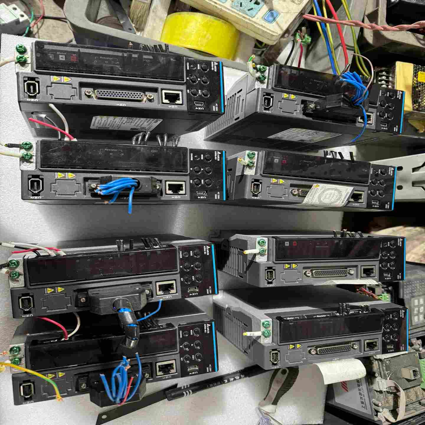 咨询-台达装机未使用伺服