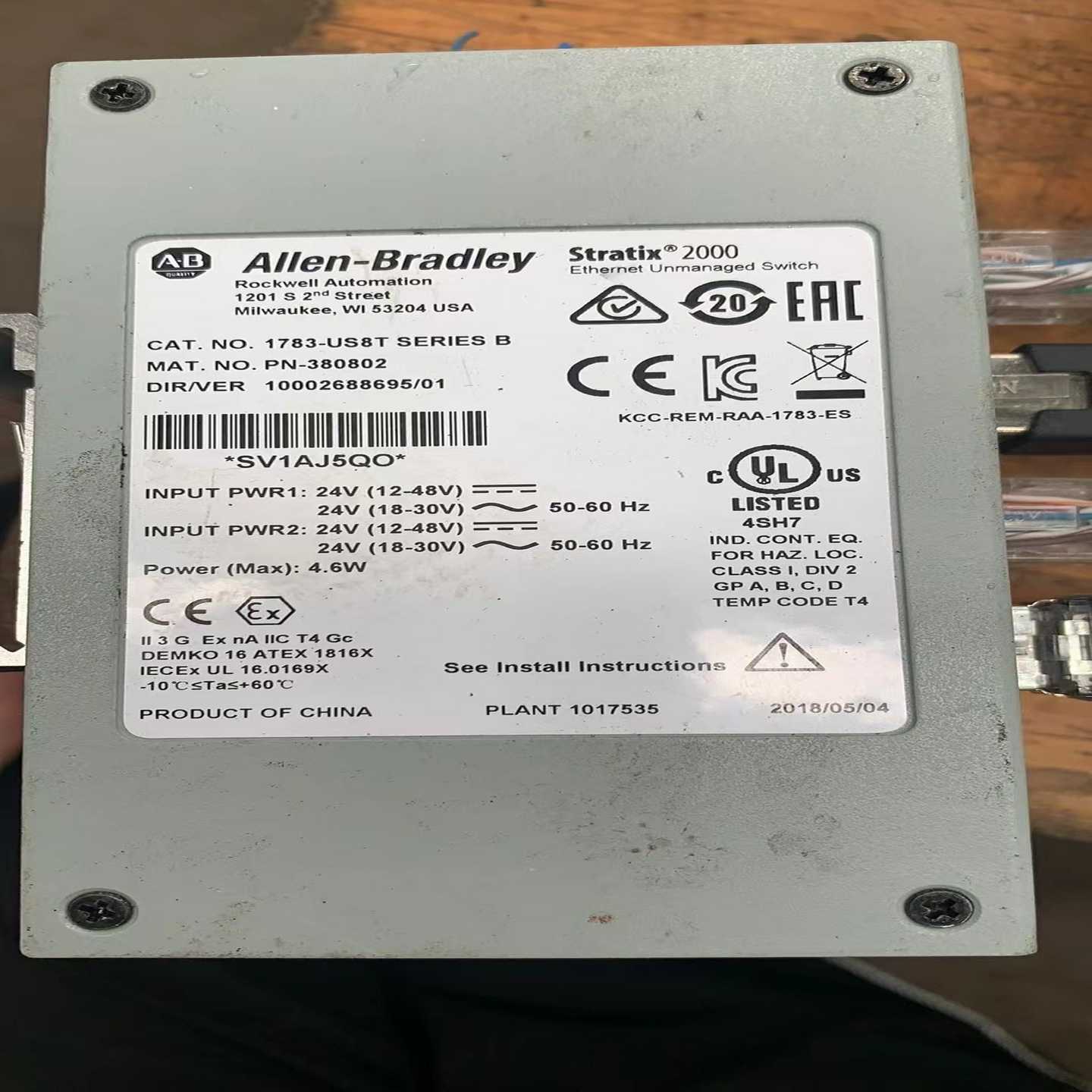 罗克韦尔PLC 1783-US8T[浩蓉商户]