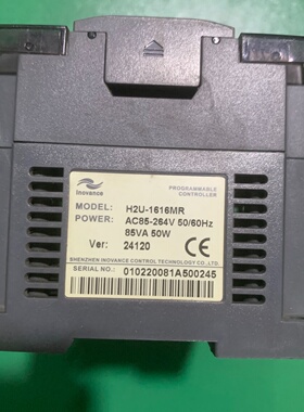 汇川PLCH2U1616MRAC85拍前询价下单