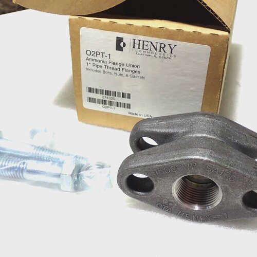 HENRY TECHNOLOGIES O2PT1  X 34 FLANGE UNION NEW