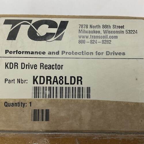 TCI KDRA8LDR KDR DRIVE REACTOR
