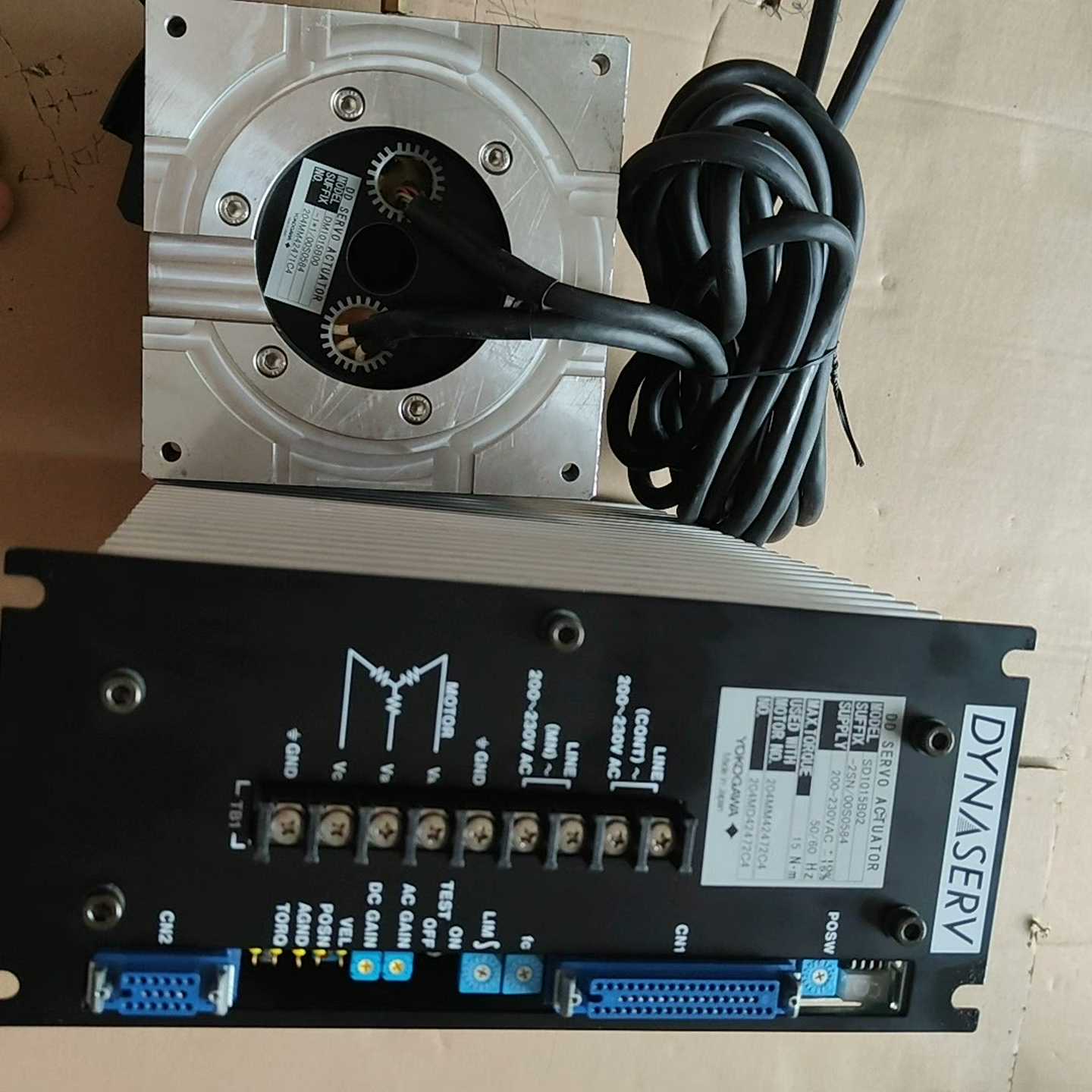 横河伺服驱动器和电机一套SD1015B02-2SN/0询价