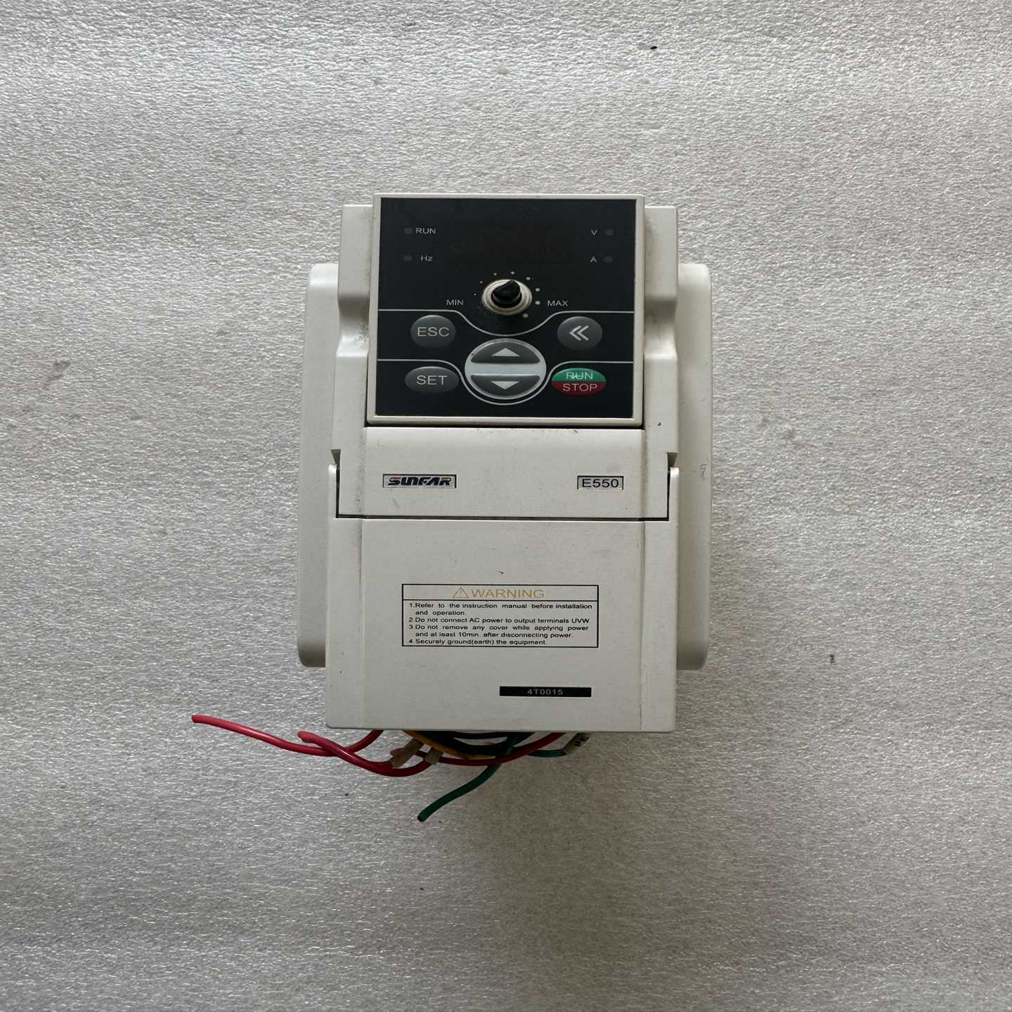 SUNFAR四方变频器E550-4T0015--议价商品
