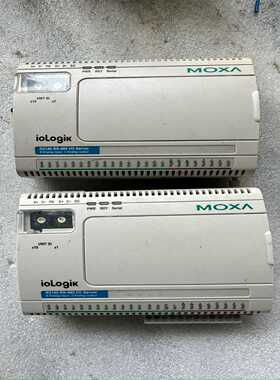 MOXA摩莎iologik R2140分布式IO模块二手拆