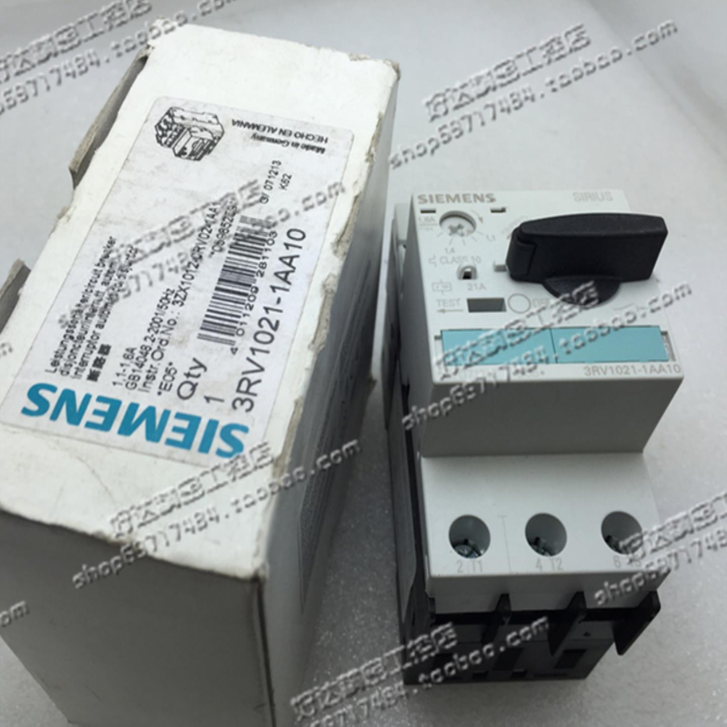 3RV1021-1AA103RV1021-1AA151-1.6A西门子马达断路器正品全新