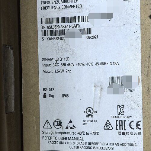 西门子6SL35203XE415AF0议价实拍前询价