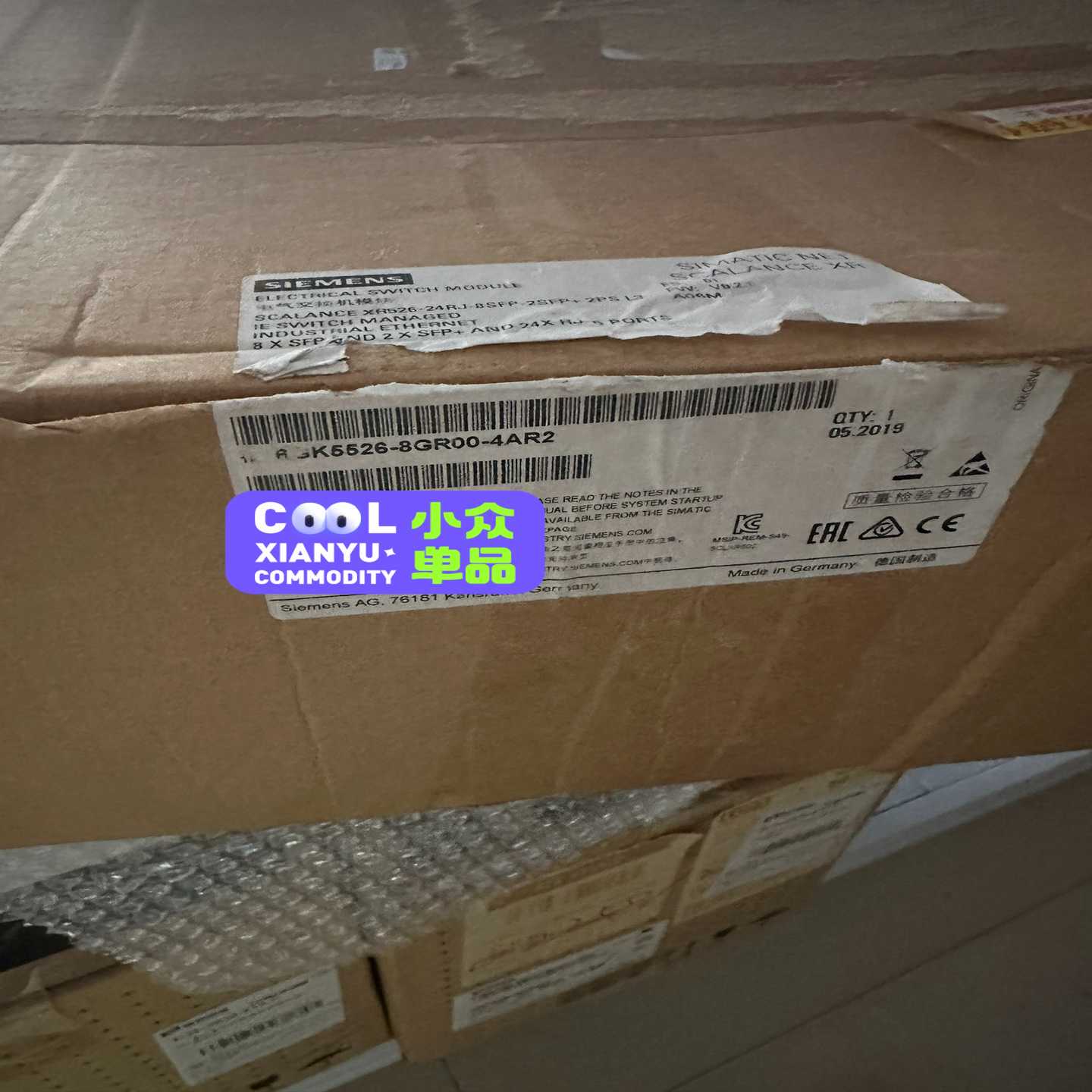 【议价】6GK5526-8GR00-4AR2仅开封