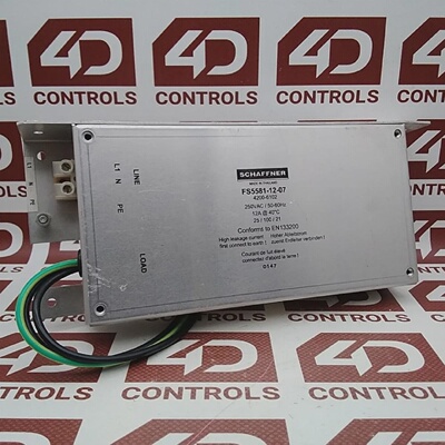 议价Fs55811207  Schaffner  Rfi Filter 12A 250Vac 5060Hz Used