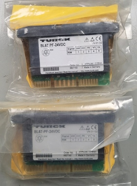 图尔克电源模块 BL67-PF-24VDC 6827182 全新原装现货实价